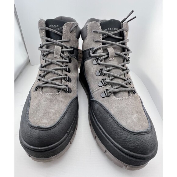 NIB Pajar Cascais Women's US 7.5 Lace Up Winter Boot Shoes Waterproof Dark Grey - Picture 3 of 12